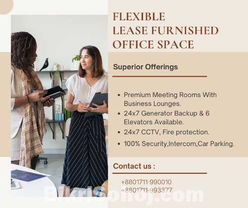 Furnished Office Space Rent In Bashundhara R/A